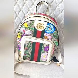 Like New Gucci Ophidia Backpack Flora